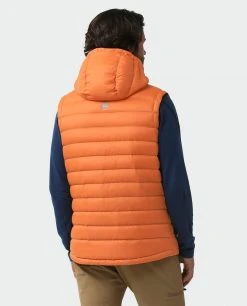 Stio Men's Hometown Down Hooded Vest 55 Stio Men's Hometown Down Hooded Vest -Stio Shop Online M Hometown Down Hooded Vest Burnt Orange 5