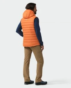 Stio Men's Hometown Down Hooded Vest 57 Stio Men's Hometown Down Hooded Vest -Stio Shop Online M Hometown Down Hooded Vest Burnt Orange 7