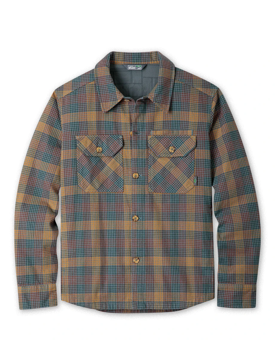 Stio Men's Hutkeeper Flannel Shirt 9 Stio Men's Hutkeeper Flannel Shirt - Image 7