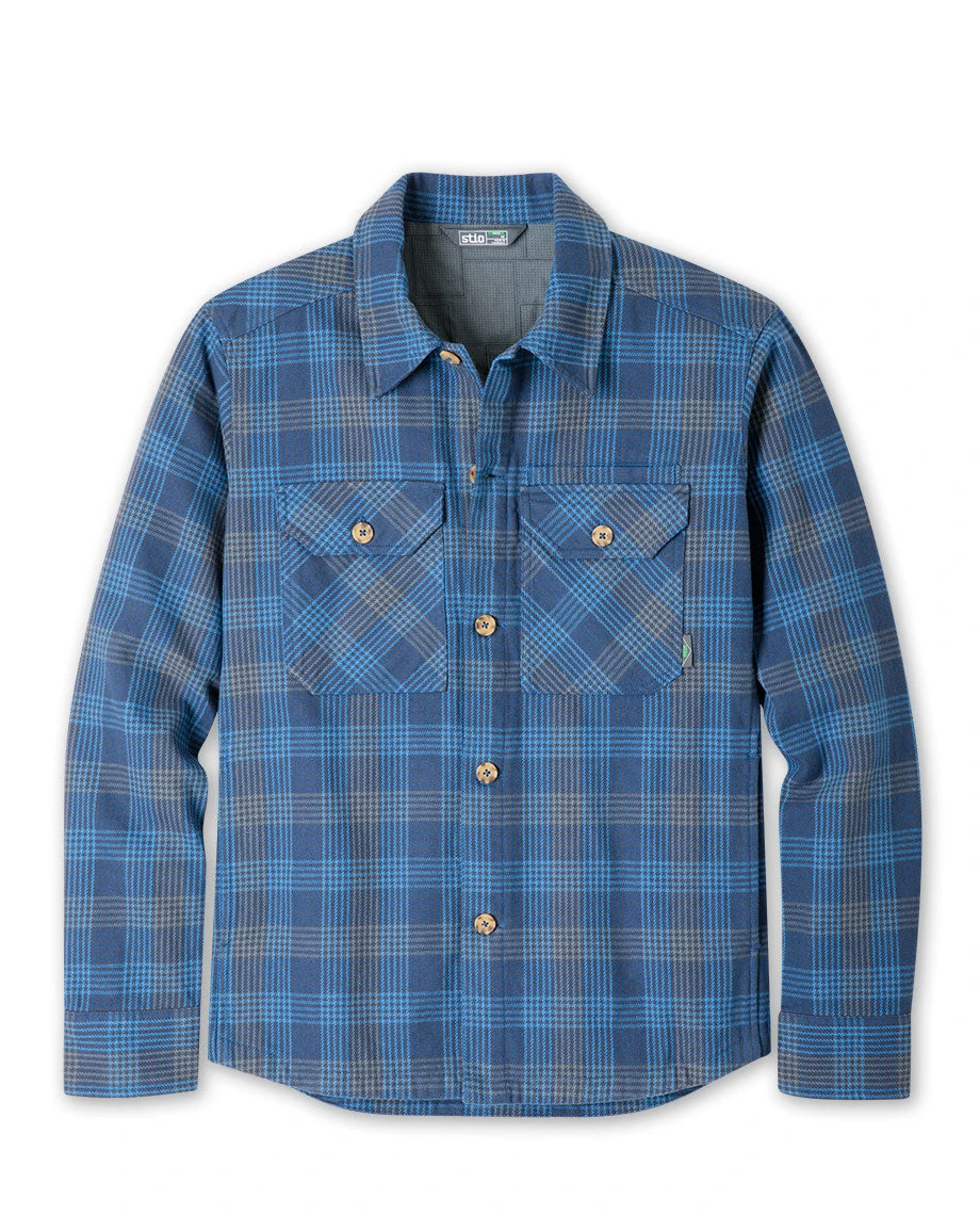 Stio Men's Hutkeeper Flannel Shirt 15 Stio Men's Hutkeeper Flannel Shirt - Image 13