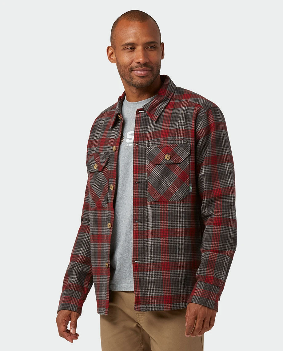 Stio Men's Hutkeeper Flannel Shirt 5 Stio Men's Hutkeeper Flannel Shirt - Image 3
