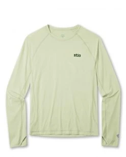 Stio Men's Hylas Crew LS 34 Stio Men's Hylas Crew LS -Stio Shop Online M Hylas Crew Honey Dew