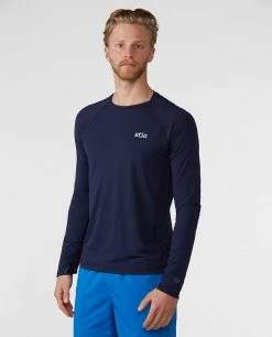 Stio Men's Hylas Crew LS 23 Stio Men's Hylas Crew LS -Stio Shop Online M Hylas Crew LS Maritime Blue 1