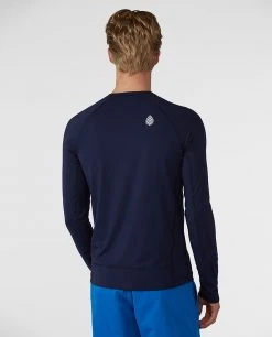Stio Men's Hylas Crew LS 24 Stio Men's Hylas Crew LS -Stio Shop Online M Hylas Crew LS Maritime Blue 2