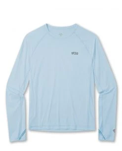 Stio Men's Hylas Crew LS 29 Stio Men's Hylas Crew LS -Stio Shop Online M Hylas Crew Misty Cloud