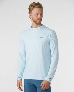 Stio Men's Hylas Hooded Pullover -Stio Shop Online M Hylas Hooded Pullover Misty Cloud 1