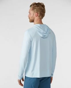 Stio Men's Hylas Hooded Pullover -Stio Shop Online M Hylas Hooded Pullover Misty Cloud 2