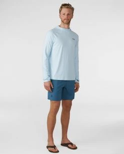 Stio Men's Hylas Hooded Pullover -Stio Shop Online M Hylas Hooded Pullover Misty Cloud 4