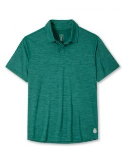 Stio Men's Icefloe Tech Polo SS -Stio Shop Online M Icefloe Tech Polo SS Conifer
