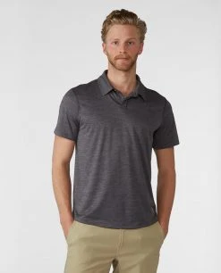 Stio Men's Icefloe Tech Polo SS -Stio Shop Online M Icefloe Tech Polo Scorched Rock 1