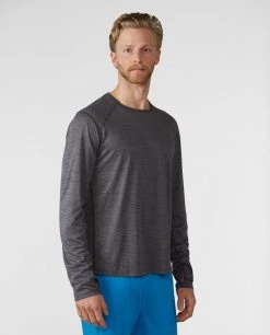 Stio Men's Icefloe Tech Tee LS -Stio Shop Online M Icefloe Tech Tee LS Scorched Rock 1