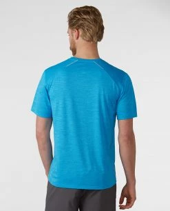 Stio Men's Icefloe Tech Tee SS -Stio Shop Online M Icefloe Tech Tee SS Rapid Blue 2