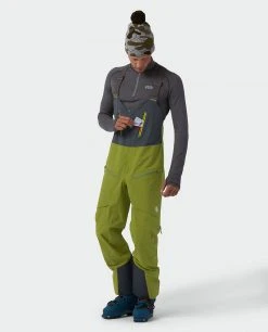 Stio Men's Objective Pro Bib -Stio Shop Online M Objective Pro Bib Forest Olive 4