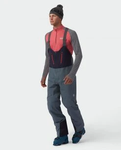 Stio Men's Objective Pro Bib -Stio Shop Online M Objective Pro Bib Stormy Weather 1