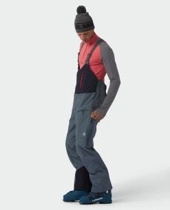 Stio Men's Objective Pro Bib -Stio Shop Online M Objective Pro Bib Stormy Weather 3