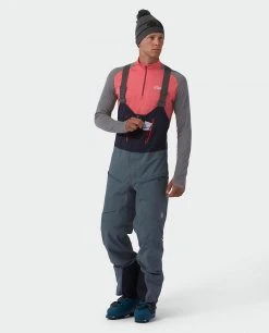 Stio Men's Objective Pro Bib -Stio Shop Online M Objective Pro Bib Stormy Weather 4