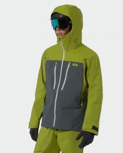 Stio Men's Objective Pro Jacket 35 Stio Men's Objective Pro Jacket -Stio Shop Online M Objective Pro Jacket Forest Olive Basalt 4