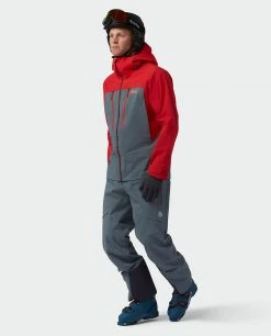 Stio Men's Objective Pro Jacket 58 Stio Men's Objective Pro Jacket -Stio Shop Online M Objective Pro Jacket Risk Red Stormy Weather 8