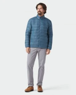 Stio Men's Pinion Down Sweater -Stio Shop Online M Pinion Down Sweater Sturdy Blue 1 Full