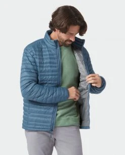 Stio Men's Pinion Down Sweater -Stio Shop Online M Pinion Down Sweater Sturdy Blue 5 Top