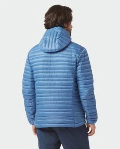 Stio Men's Pinion Down Hooded Jacket -Stio Shop Online M Pinion Hooded Down Jacket Sturdy Blue 4 Top