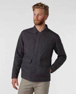 Stio Men's Rivet® Canvas Utility Jacket -Stio Shop Online M Rivet Canvas Utility Jacket Basalt 2