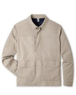 Stio Men's Rivet® Canvas Utility Jacket -Stio Shop Online M Rivet Canvas Utility Jacket Talus