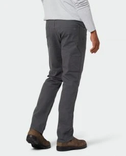 Stio Men's Rivet Canvas Utility Pant -Stio Shop Online M Rivet Canvas Utility Pant Basalt 4 Bottom