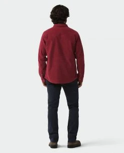 Stio Men's Saratoga Cord Shirt 34 Stio Men's Saratoga Cord Shirt -Stio Shop Online M Saratoga Cord Shirt Roasted Beet Plaid 5