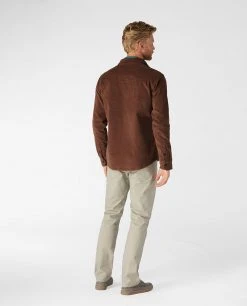 Stio Men's Saratoga Cord Shirt 28 Stio Men's Saratoga Cord Shirt -Stio Shop Online M Saratoga Shirt Bison Herd 5