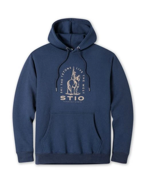 Stio Men's Ski The Tetons Hoodie -Stio Shop Online M Ski The Tetons Hoodie Navy