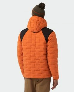 Stio Men's Skillet Stretch Down Hooded Jacket -Stio Shop Online M Skillet Stretch Down Hooded Jacket Basecamp Orange 6