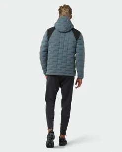 Stio Men's Skillet Stretch Down Hooded Jacket -Stio Shop Online M Skillet Stretch Down Hooded Jacket Stormy Weather 10