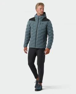 Stio Men's Skillet Stretch Down Hooded Jacket -Stio Shop Online M Skillet Stretch Down Hooded Jacket Stormy Weather 9