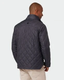 Stio Men's Skycrest Insulated Snap Shirt -Stio Shop Online M Skycrest Snap Shirt Boundary Black 4 Top