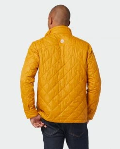 Stio Men's Skycrest Insulated Snap Shirt -Stio Shop Online M Skycrest Snap Shirt Bourbon 4 Top