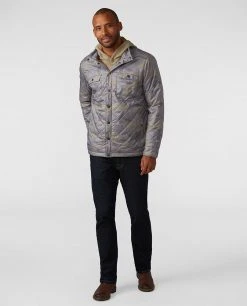 Stio Men's Skycrest Insulated Snap Shirt -Stio Shop Online M Skycrest Snap Shirt Powder Fox Camo 3 47a8b2ad 417b 45dc 9455 12fbe000e33b