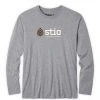 Men's Stio Classic LS Tee -Stio Shop Online M Stio Classic LS Tee Gray Heather S20 ad32685f 75f6 4510 b280 5a0e2d1070d6