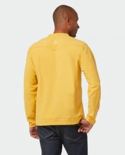 Stio Men's Turpin Fleece Crew -Stio Shop Online M Turpin Fleece Crew Pollen Heather 4 Top