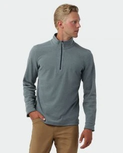 Stio Men's Turpin Fleece Half Zip -Stio Shop Online M Turpin Fleece Half Zip Stormy Weather Heather 1