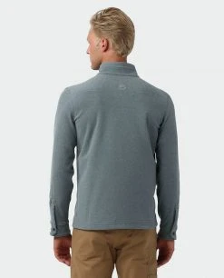 Stio Men's Turpin Fleece Half Zip -Stio Shop Online M Turpin Fleece Half Zip Stormy Weather Heather 3