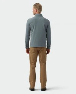 Stio Men's Turpin Fleece Half Zip -Stio Shop Online M Turpin Fleece Half Zip Stormy Weather Heather 5