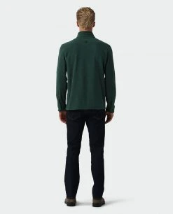 Stio Men's Turpin Fleece Half Zip -Stio Shop Online M Turpin Fleece Half Zip Treeline Green Heather 5