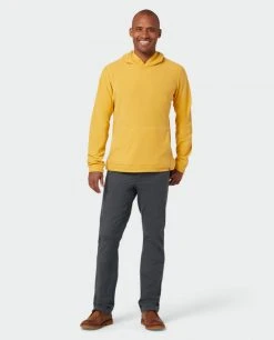 Stio Men's Turpin Fleece Hooded Pullover -Stio Shop Online M Turpin Fleece Hooded Pullover Pollen Heather 1 Full