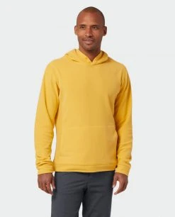 Stio Men's Turpin Fleece Hooded Pullover -Stio Shop Online M Turpin Fleece Hooded Pullover Pollen Heather 3 Top