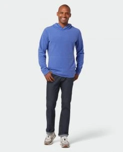 Stio Men's Turpin Fleece Hooded Pullover -Stio Shop Online M Turpin Fleece Hooded Pullover Skyline Heather 1 Full