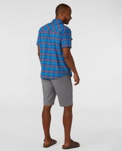 Stio Men's Tusky Canvas Short -Stio Shop Online M Tusky Canvas Short Moon Dust 4