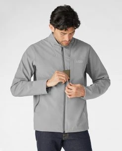 Stio Men's Vescent Softshell Jacket -Stio Shop Online M Vescent Softshell Jacket Moon Dust 2