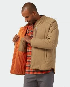 Stio Men's West Butte Insulated Jacket -Stio Shop Online M West Butte Insulated Jacket Boot Brown 3