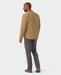 Stio Men's West Butte Insulated Jacket -Stio Shop Online M West Butte Insulated Jacket Boot Brown 8